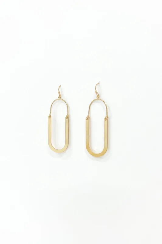 Nellie Two Tier Dangle Earrings sold by fab'rik