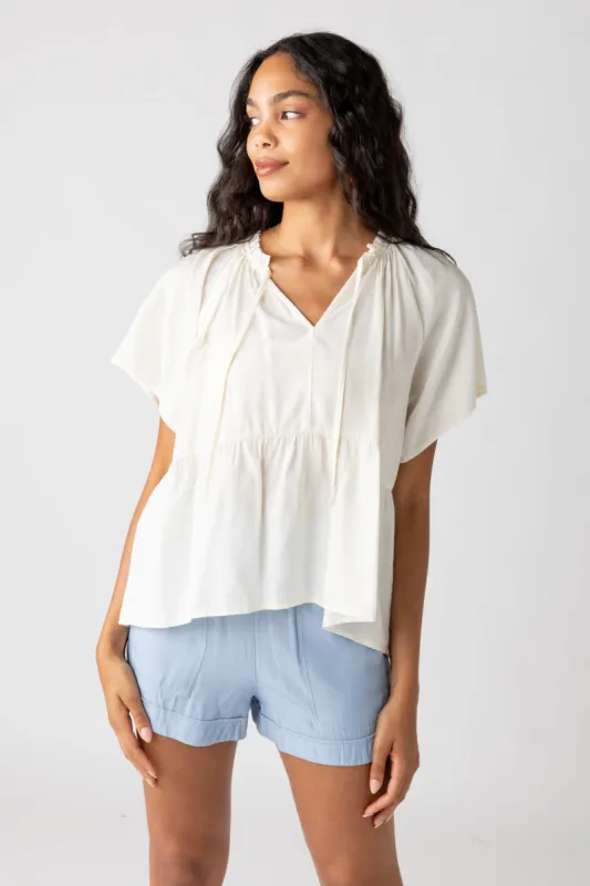 SALE - Paloma Tiered Blouse sold by fab'rik