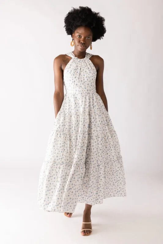 SALE - Opal Prairie Halter Maxi Dress sold by fab'rik