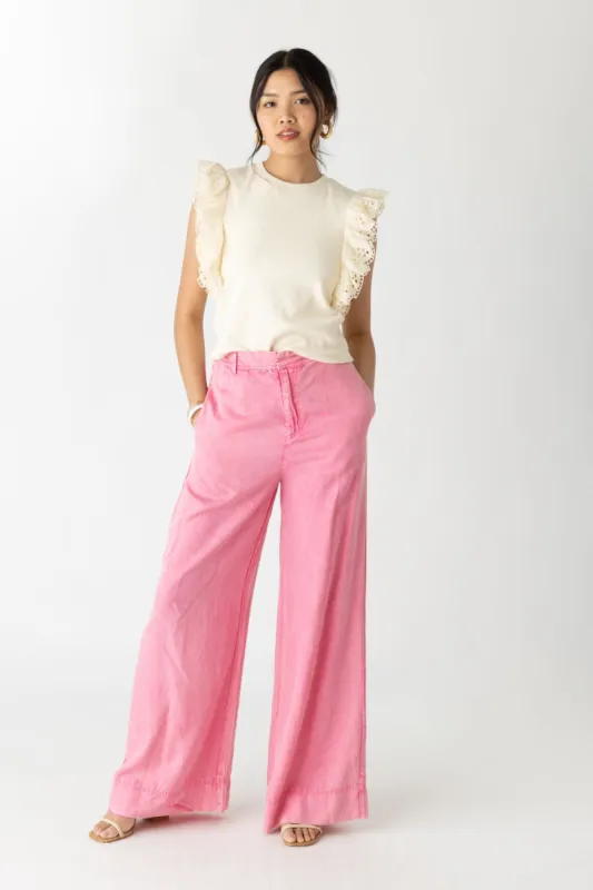 SALE - Amani Chambray Pants sold by fab'rik