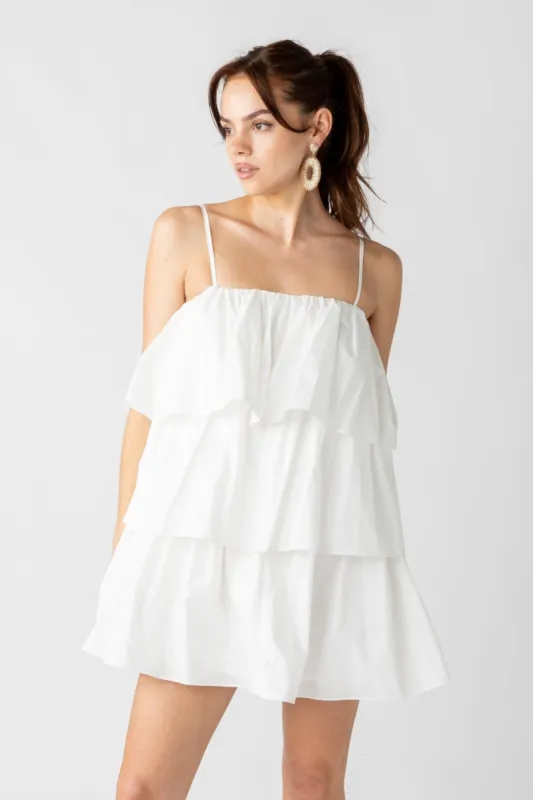 SALE - Lucy Tiered Mini Dress sold by fab'rik