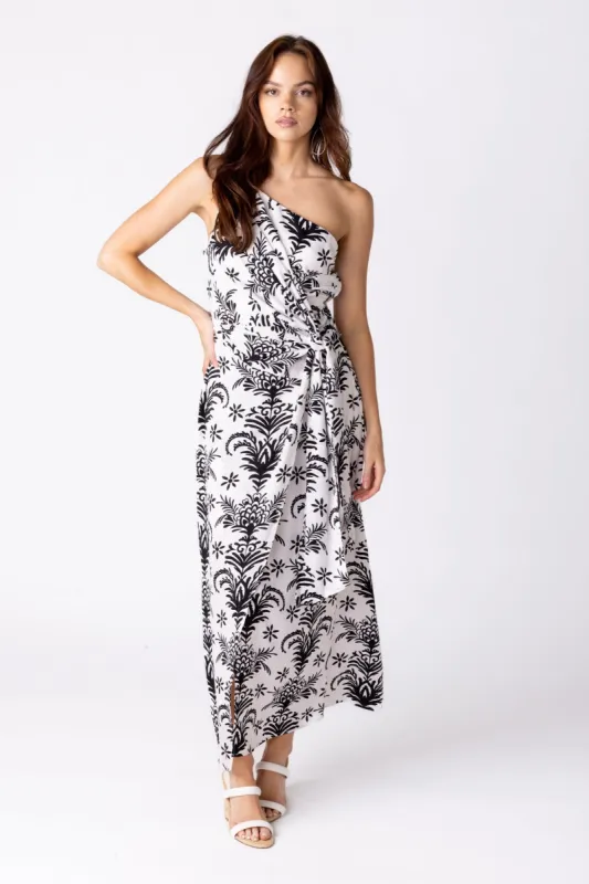SALE - Ellis One Shoulder Maxi Dress sold by fab'rik