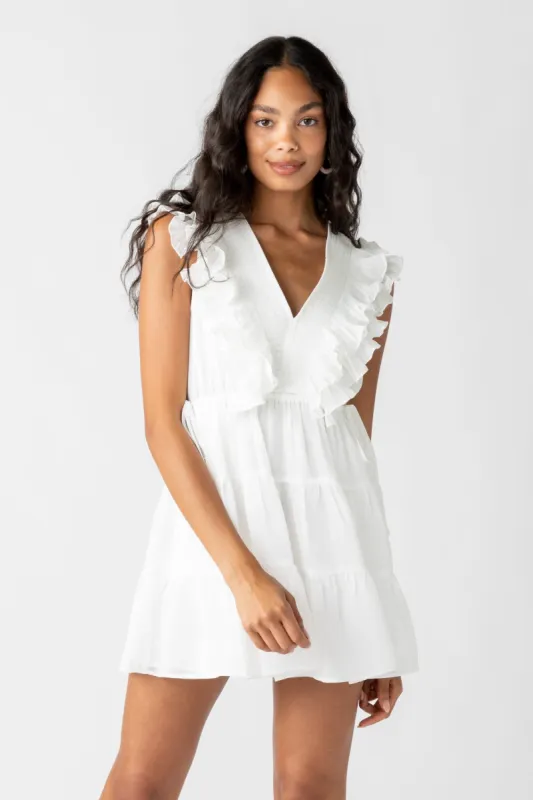 SALE - Lottie Ruffled Tiered Mini Dress sold by fab'rik