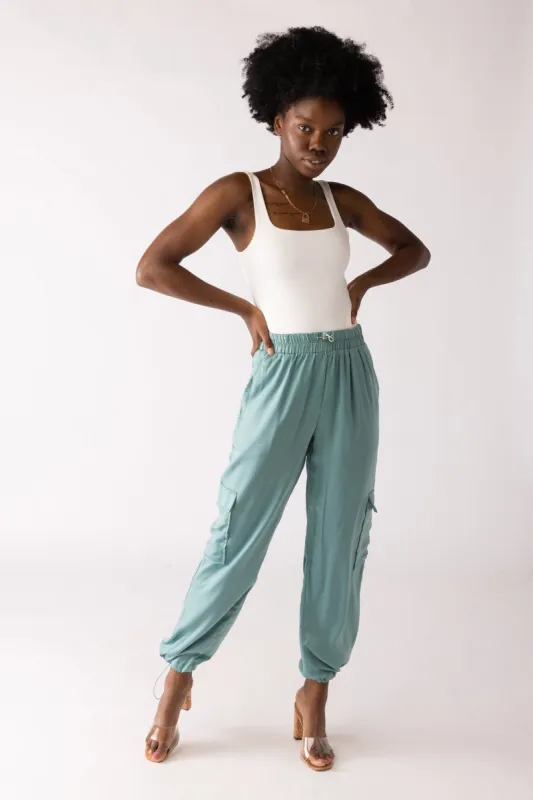 SALE - Sasha Drawstring Hem Jogger sold by fab'rik