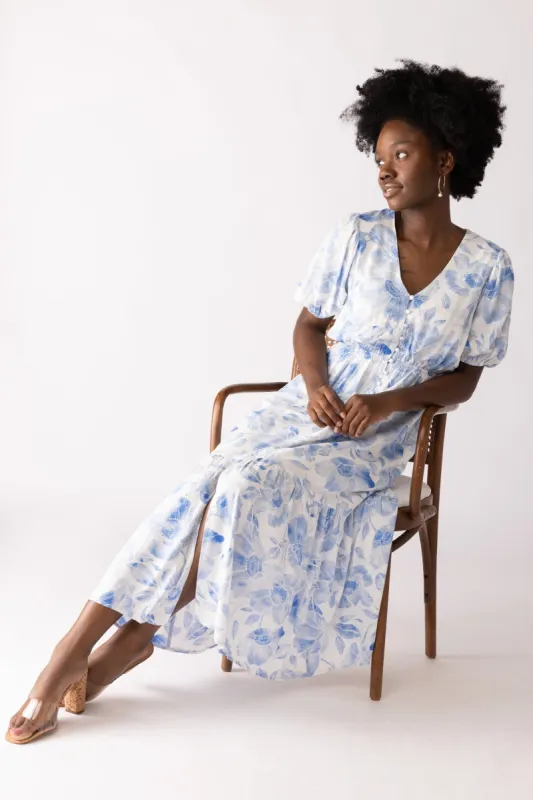 SALE - Nova Floral Maxi Dress sold by fab'rik