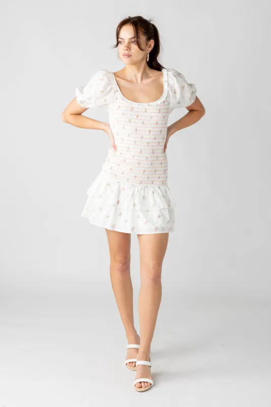SALE- Margot Floral Smocked Dress sold by fab'rik