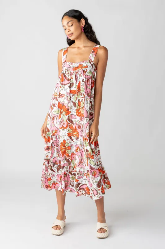 SALE - Larsa Printed Maxi Dress sold by fab'rik