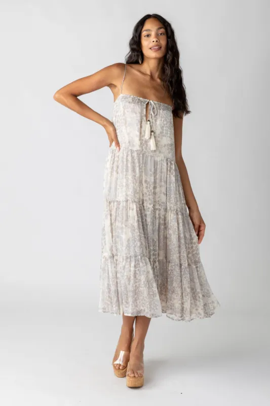 SALE - Stella Star Print Maxi Dress sold by fab'rik