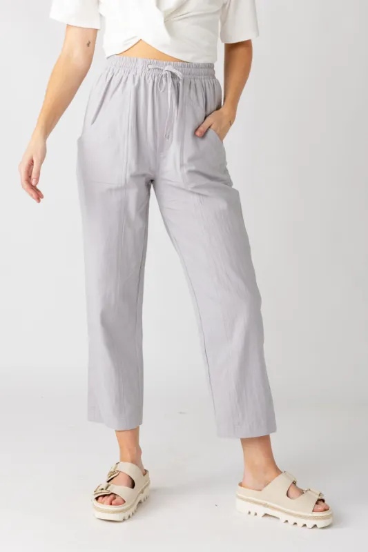 SALE - Eva Straight Leg Elastic Waist Pant sold by fab'rik
