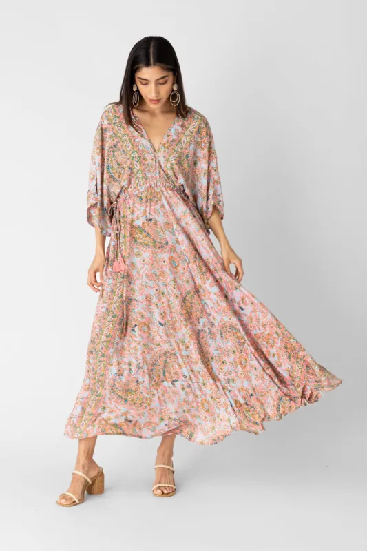 SALE - Nina Kimono Maxi Dress sold by fab'rik