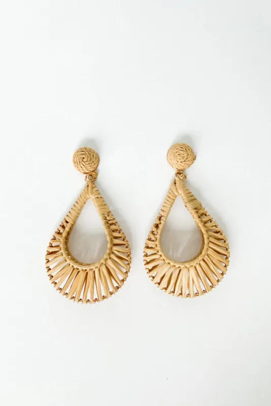 Gabi Teardrop Earrings sold by fab'rik
