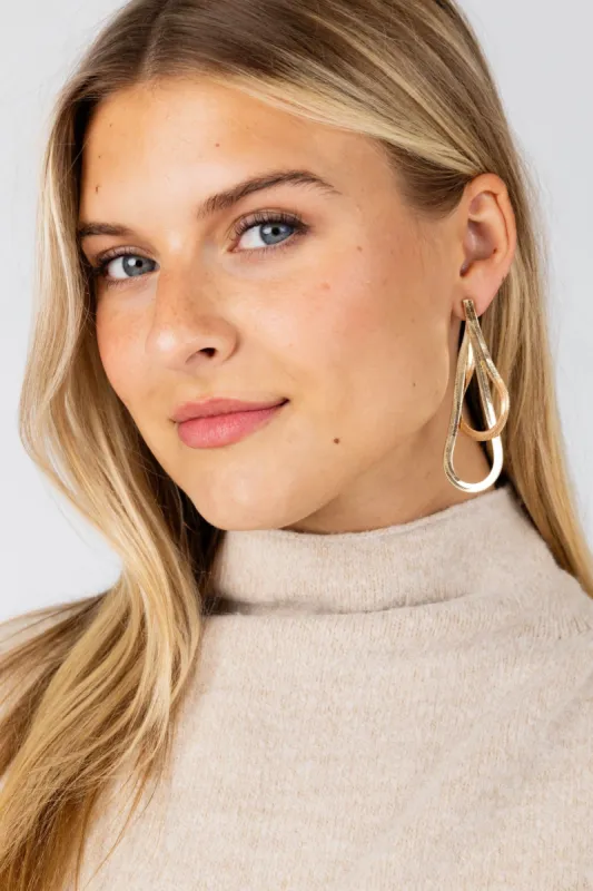 SALE - Nina Double Chain Earrings sold by fab'rik