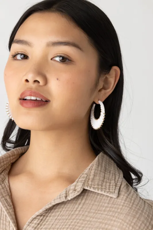 SALE - Cassidy Hoop Earrings sold by fab'rik