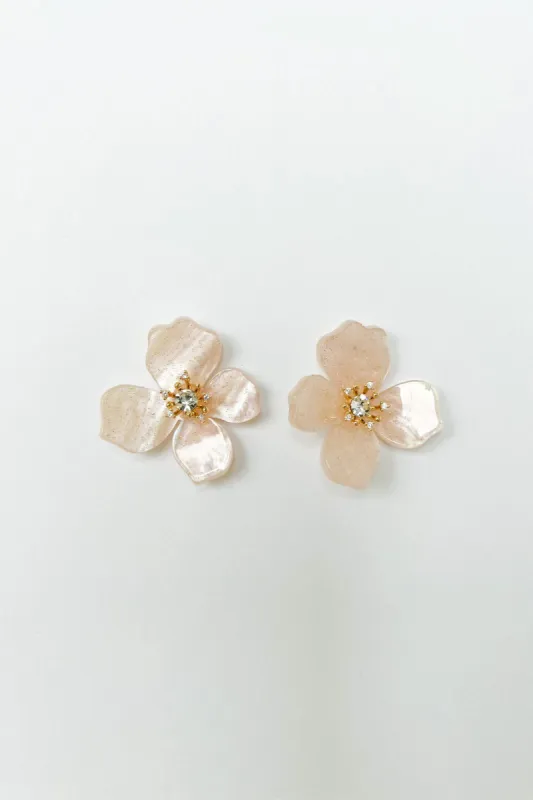 SALE - Becca Acrylic Flower Earrings sold by fab'rik