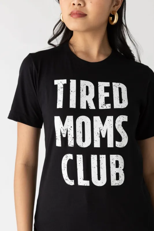 Tired Moms Club Graphic Tee sold by fab'rik
