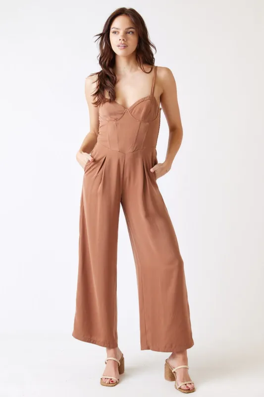 Cassie Corset Style Jumpsuit sold by fab'rik