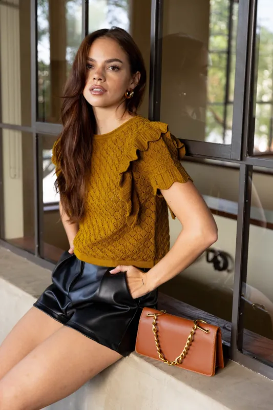 SALE - Jayla Crochet Top sold by fab'rik