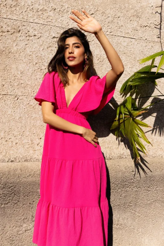 Alissa Maxi Dress sold by fab'rik