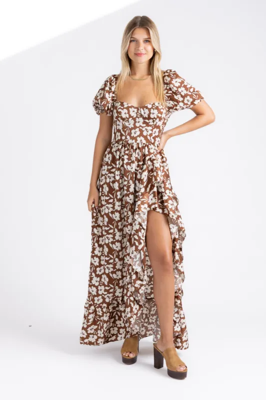 SALE - Colette Floral Midi Dress sold by fab'rik