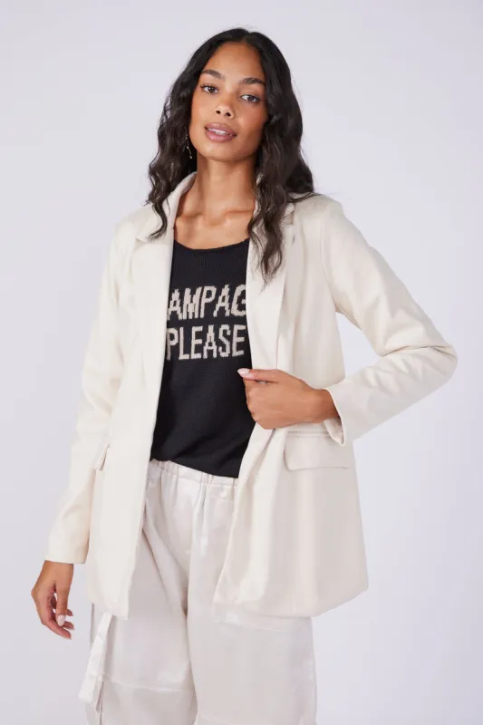 SALE - Brooke Button Front Blazer sold by fab'rik