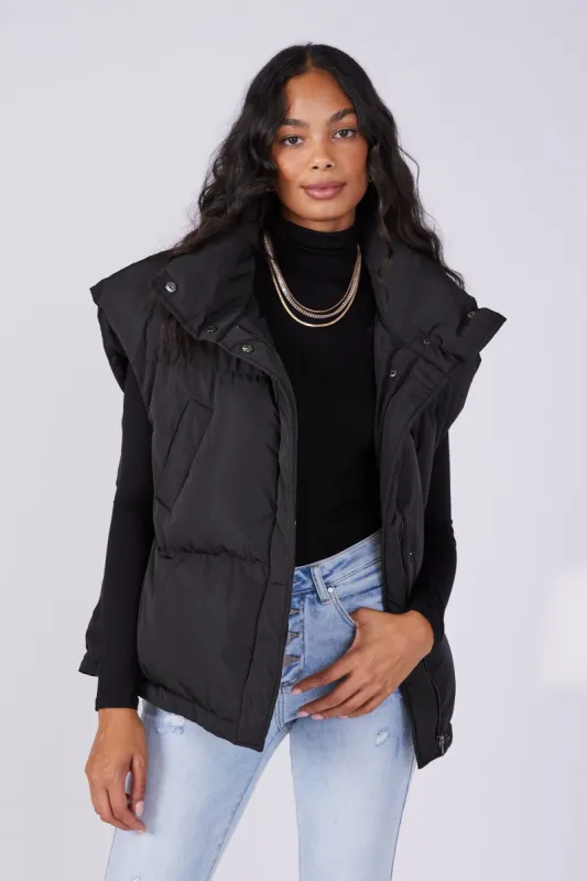 Ivy Puffer Vest sold by fab'rik