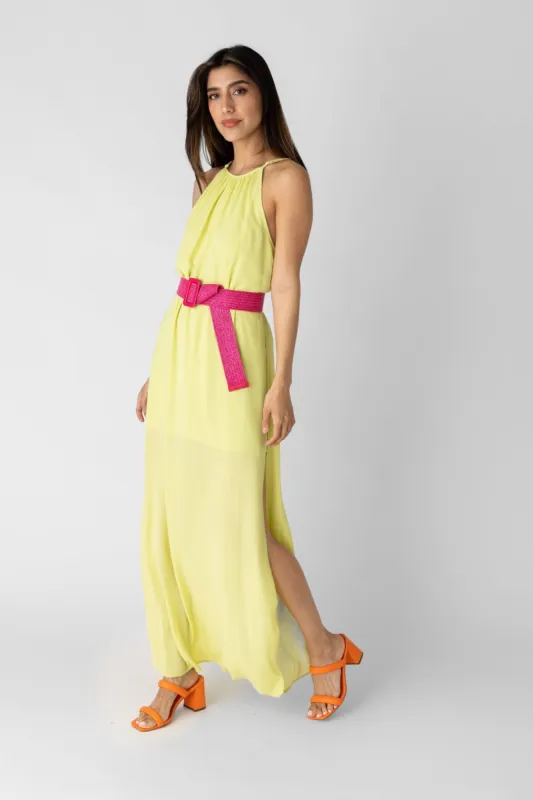 SALE - Cici Side Slit Maxi Dress sold by fab'rik