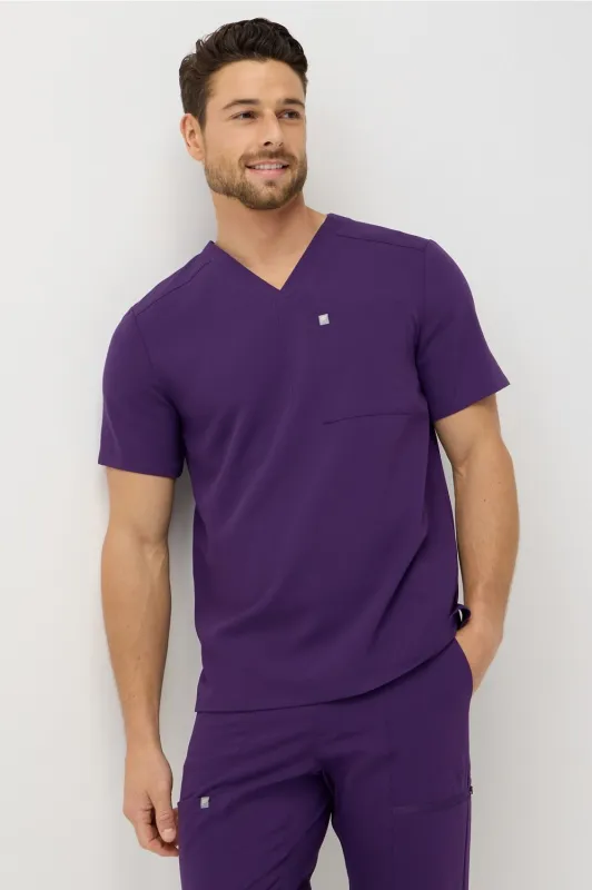 Helix 1-Pocket Scrub Top sold by Fabletics