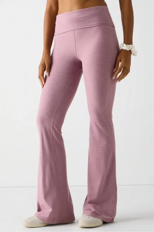 Cloud Jersey Foldover Flare sold by Fabletics