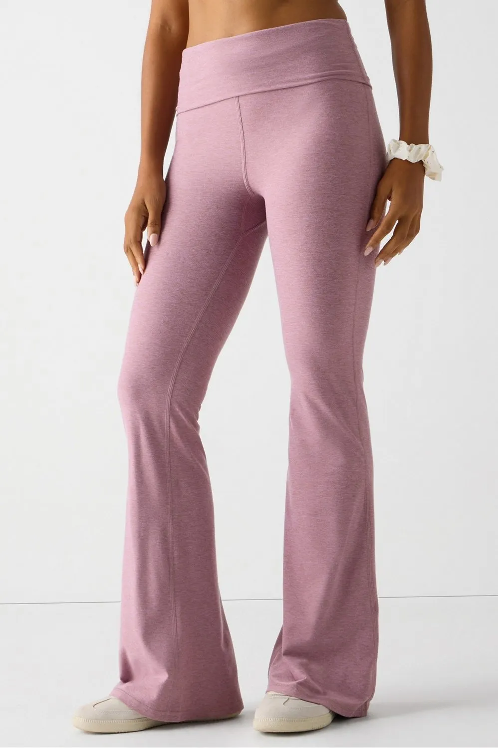 Cloud Jersey Foldover Flare sold by Fabletics