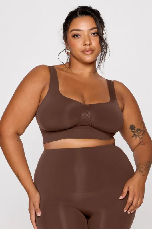 Nearly Naked Shapewear Midi Bra sold by Fabletics