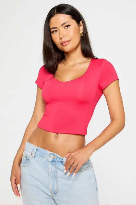 AirLite Short-Sleeve Top sold by Fabletics