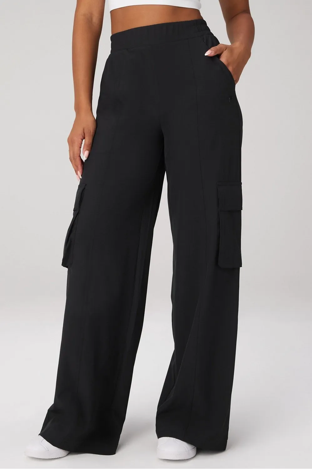 Downtown Wide Leg Cargo Pant sold by Fabletics