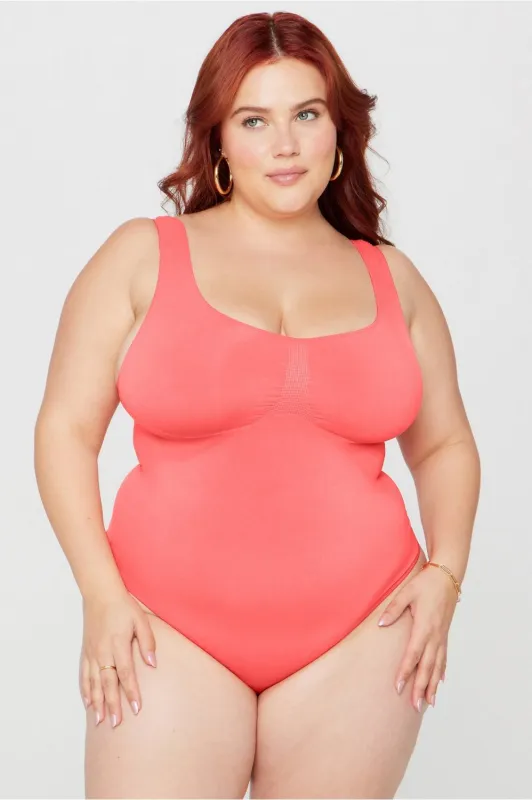 Nearly Naked Shapewear Thong Bodysuit sold by Fabletics