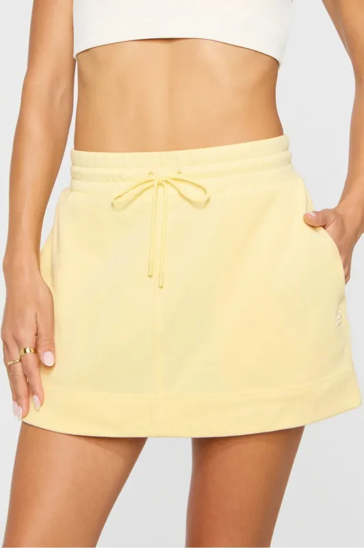 Year Round Terry Mini Skirt sold by Fabletics