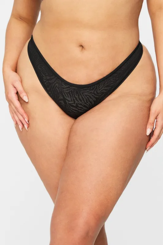 Hot Mesh Thong sold by Fabletics