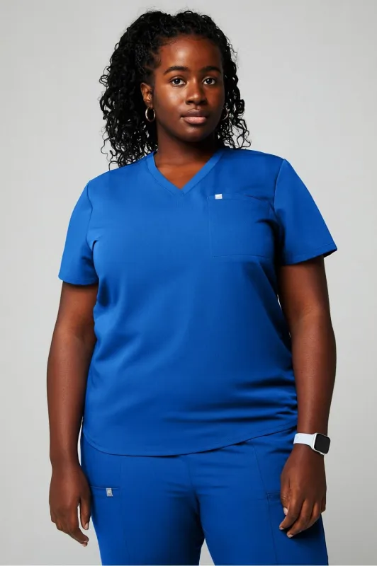 Vital 1-Pocket Scrub Top (Petite Fit) sold by Fabletics