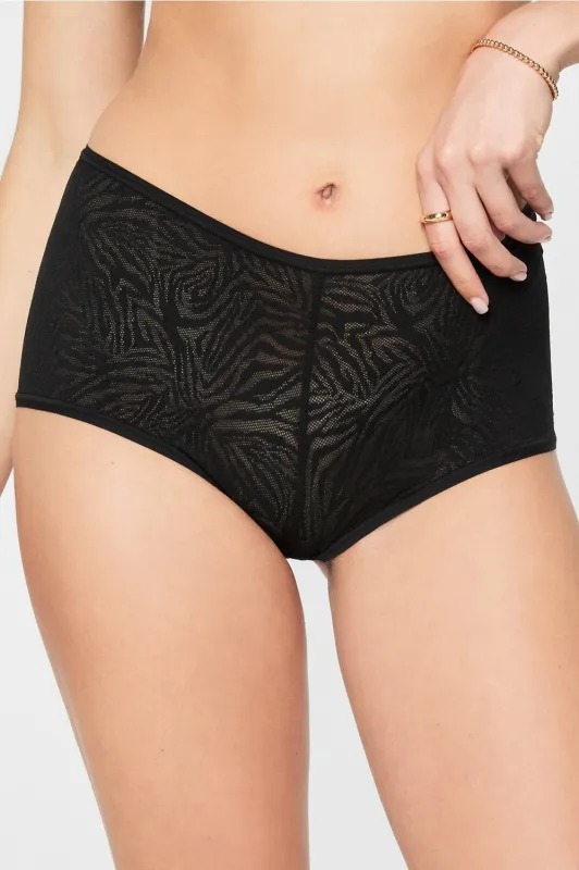 Hot Mesh Boyshort sold by Fabletics