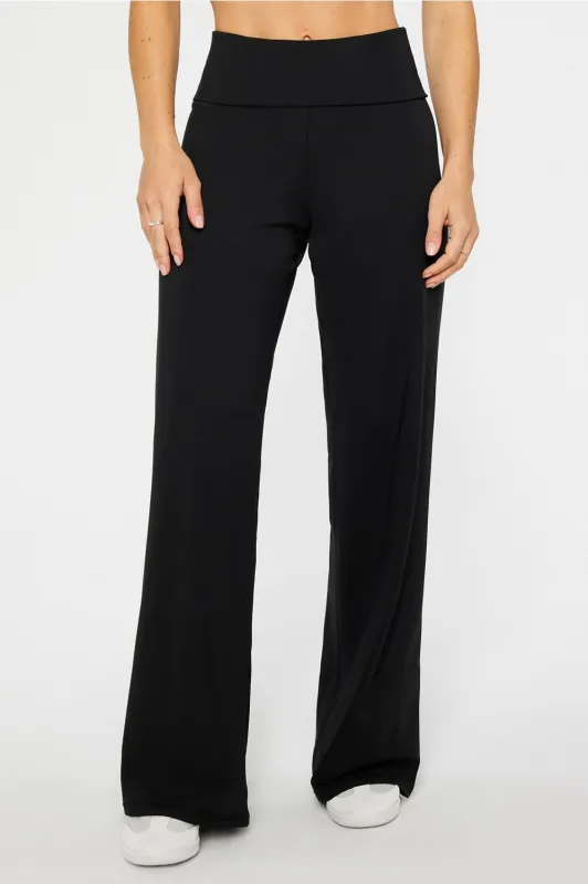 PureLuxe Foldover Straight Leg Pant sold by Fabletics