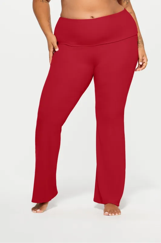 Soft Rib Foldover Pant sold by Fabletics