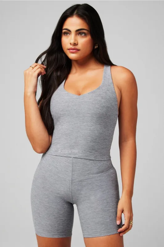 HeatherFlex Anywhere Built-In Bra Tank sold by Fabletics