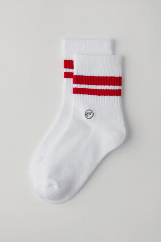 The Everyday Quarter Crew Sock sold by Fabletics