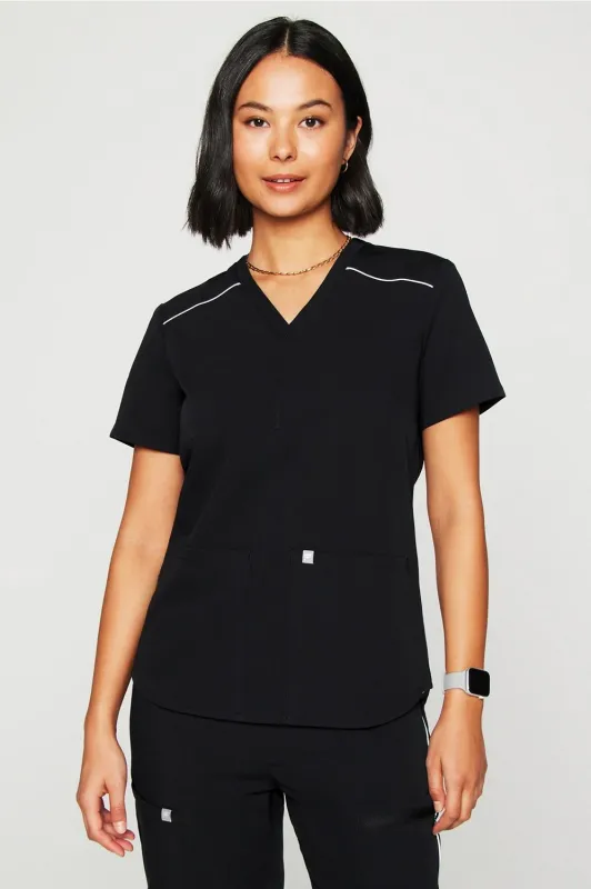 Method 2-Pocket Scrub Top (Reflective) sold by Fabletics