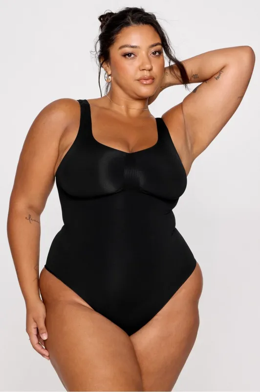 Nearly Naked Shapewear Thong Bodysuit sold by Fabletics