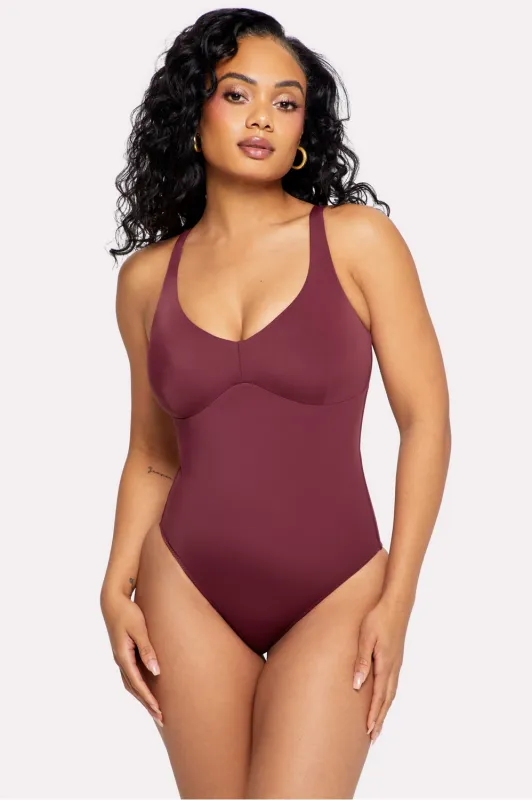 Shaping Swim Demi One Piece sold by Fabletics