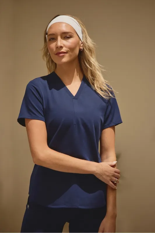 Method 2-Pocket Scrub Top sold by Fabletics