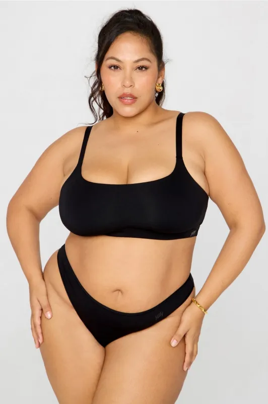 Snug Cotton Scoop Bralette sold by Fabletics