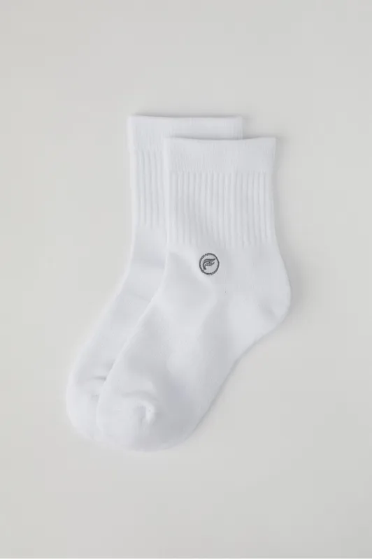 The Everyday Quarter Crew Sock sold by Fabletics