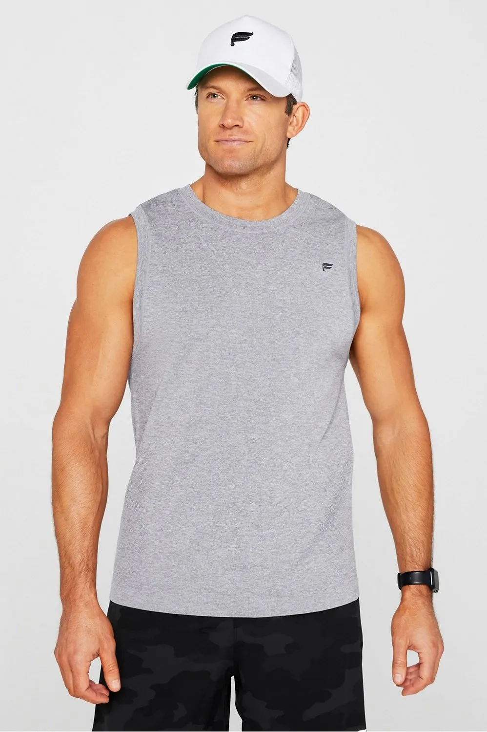 The Training Day Muscle Tank sold by Fabletics