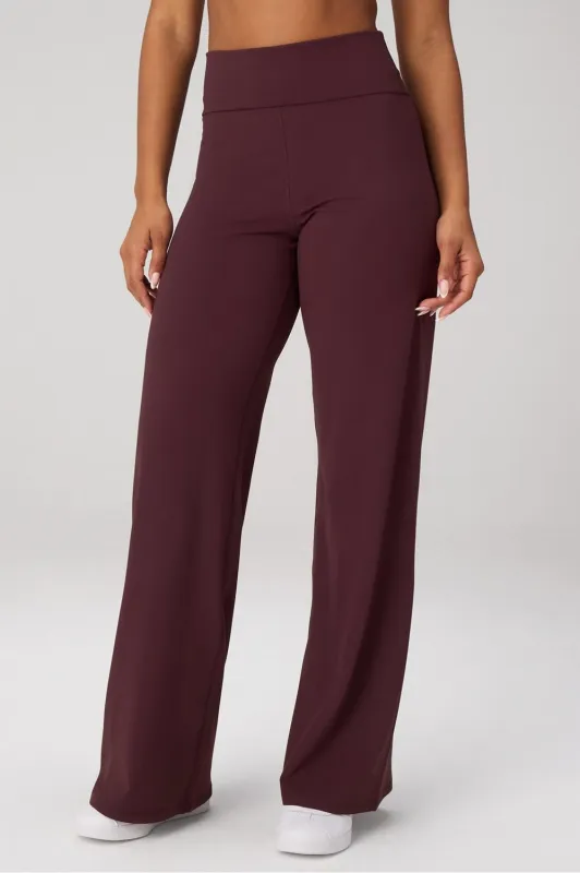 PureLuxe Foldover Straight Leg Pant sold by Fabletics