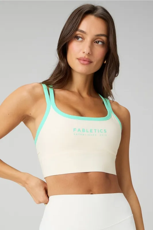 Principal Longline Medium Impact Sports Bra sold by Fabletics